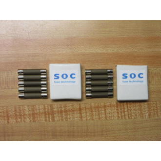 SOC ES4-250V-12A Fuse ES4-12A Brown (Pack of 10)