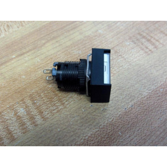 Omron A3GJ-6011-3 Pushbutton White WBase - New No Box