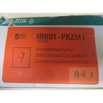 Moeller Klockner NHi01-PKZM1 Auxilliary Contact (Pack of 5)