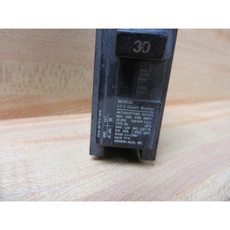 Siemens ITE BQ1B030 Circuit Breaker 30 Amp (Pack of 2) - Used