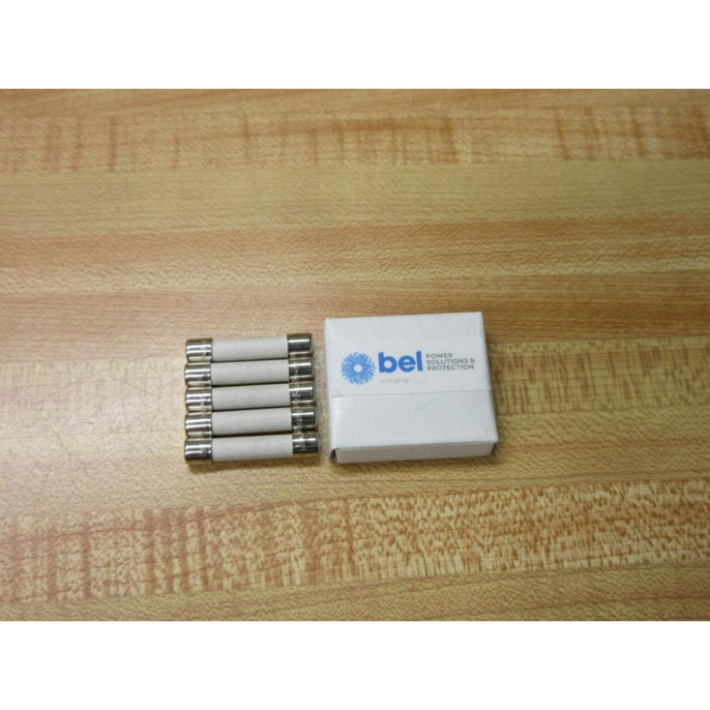 BEL 3AB-5 Fuse Cross Ref 6F043 White (Pack of 5)