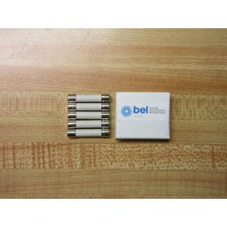 BEL 3AB-375mA Fuse 3AB-375 White (Pack of 5)