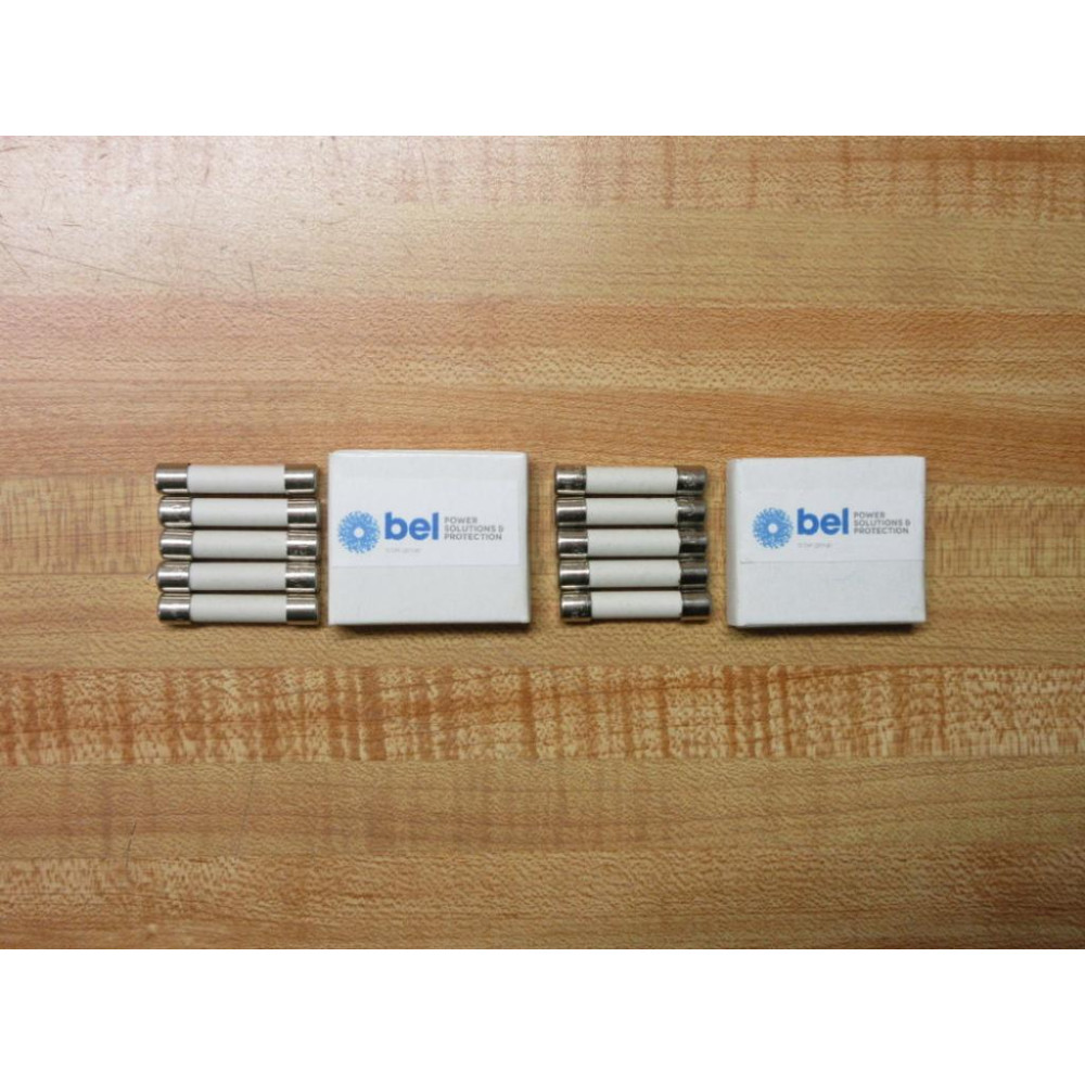 BEL 3AB-6 Fuse Cross Ref 6F044 White (Pack of 5)