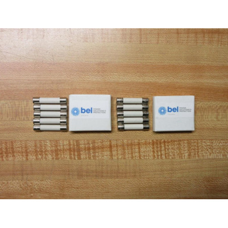 BEL 3AB-6 Fuse Cross Ref 6F044 White (Pack of 5)