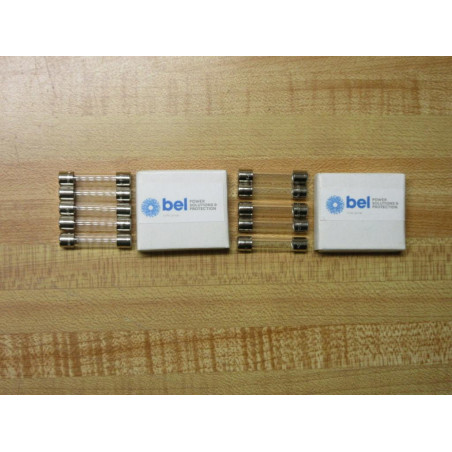 BEL 3AG-300mA Fuse 3AG-300 Fine Wire Element (Pack of 5)