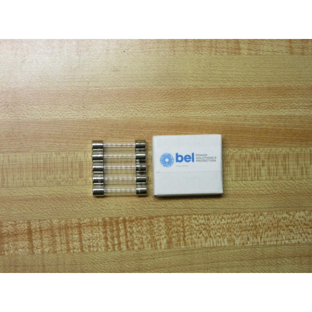 BEL 3AG-750mA Fuse 3AG-750 Fine Wire Element (Pack of 5)