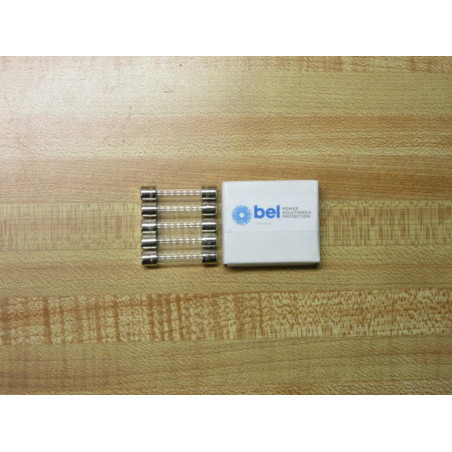 BEL 3AG-2.5 Fuse Cross Ref 4XH43 Jagged Wire Element (Pack of 5)
