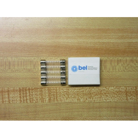 BEL 3AG-1 Fuse Cross Ref 4XH40 Fine Wire Element (Pack of 5)