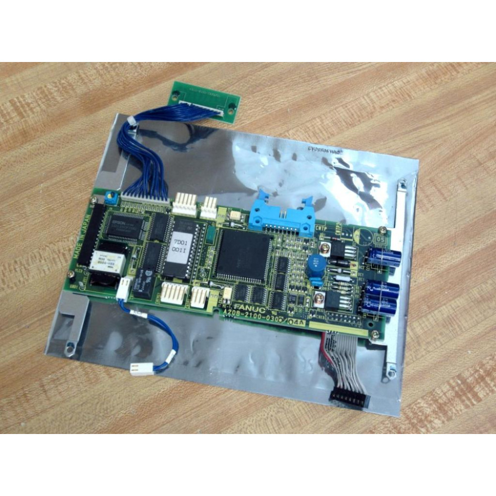 Fanuc A20B-2100-0300 Teach Pendant PCB A20B-2100-030004A WMtg Bars - New No Box Fanuc A20B-2100-0300 Teach Pendant PCB A20B-2100-030004A WMtg Bars - New No Box