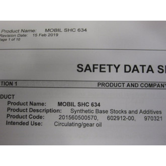 Mobile SHC634 Synthetic - New No Box
