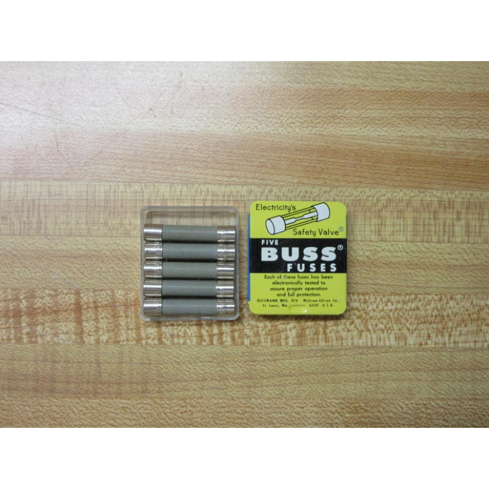 Buss ABC-20 Bussmann Fuse Cross Ref 1BX46 Gray (Pack of 10)