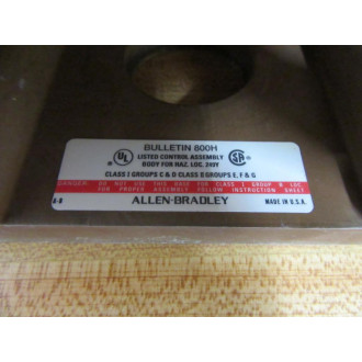 Allen Bradley 800H-ASSY Pilot Light Assembly - New No Box