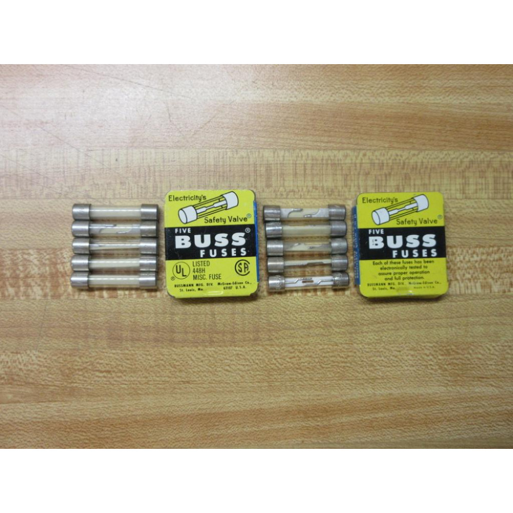 Buss AGC-1100 Bussmann Fuse Cross Ref 1BX99 (Pack of 10)