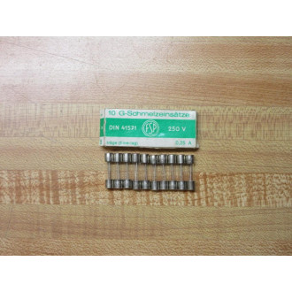 FSP 103000 Fuse T0.25250B Wirewound Element (Pack of 10)