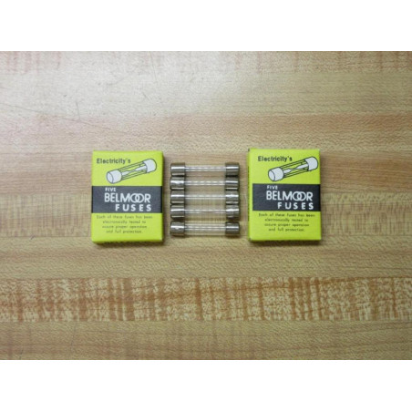 Belmoor 4.5A250V Fuse 45A250V Fine Wire Element (Pack of 10)