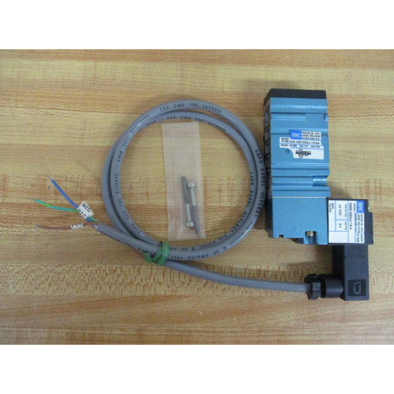 MAC 413A-00A-DM-DDAJ-1KA9 Solenoid Valve 413A00ADMDDAJ1KA9 - New No Box