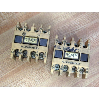 Allen Bradley 195-FA31 Auxiliary Contact 195FA31 - Used