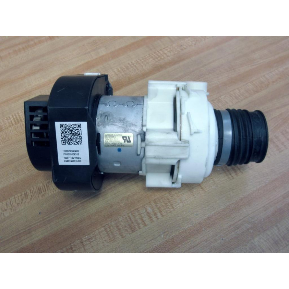 Johnson Electric 265D1830G002 GE Dishwasher Pump Motor - Used Johnson Electric 265D1830G002 GE Dishwasher Pump Motor - Used
