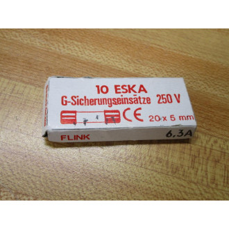 ESKA 520.000-6.3A Fuse F6.3250E (Pack of 10)