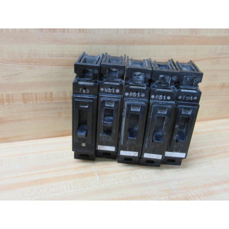 General Electric TEF113020 Circuit Breaker 20A GE (Pack of 5) - Used