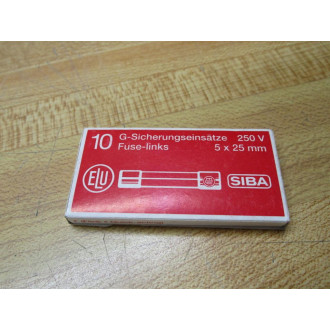 ELU 7000234-10A Siba Fuse F10A250VE White (Pack of 10)