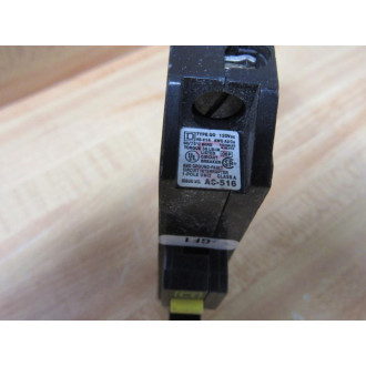 Square D QO115GFI Circuit Breaker 15A QO115 WO Wire - Used