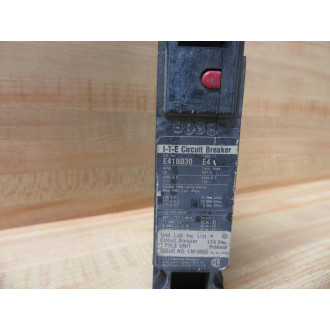 Siemens ITE E41B030 Circuit Breaker 30 Amp - Used