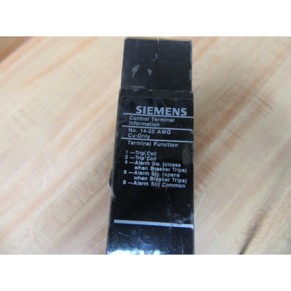 Siemens U01ED62B Circuit Breaker - Used
