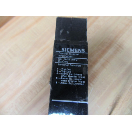 Siemens U01ED62B Circuit Breaker - Used