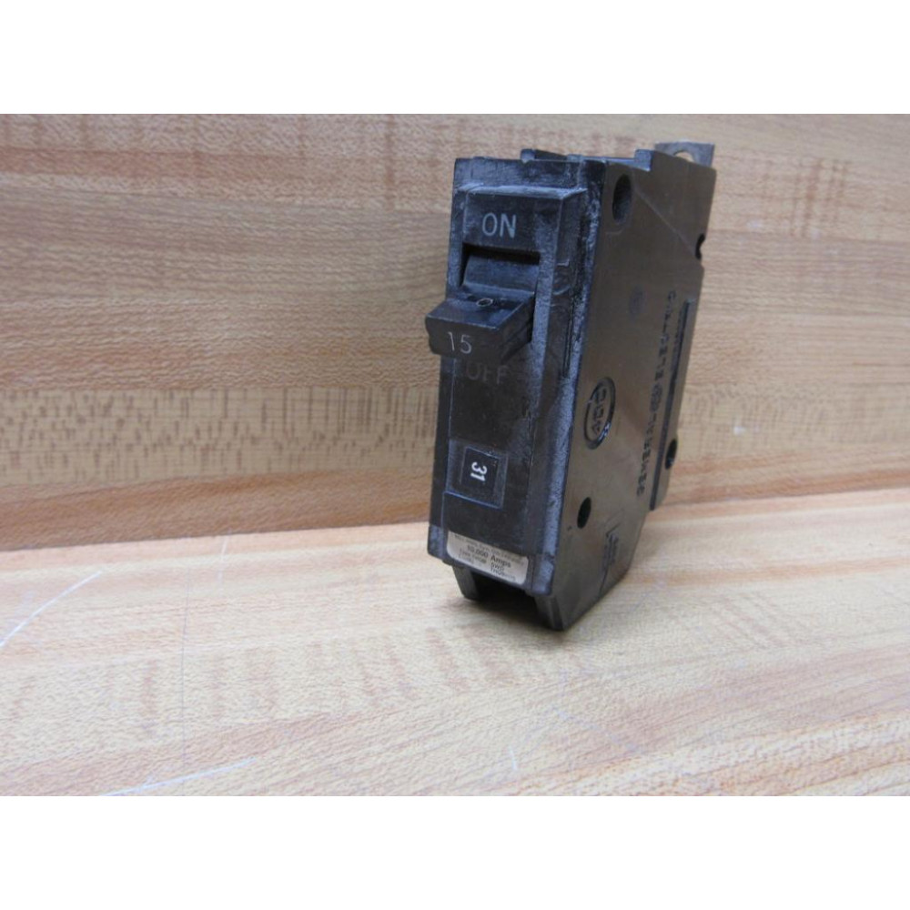 General Electric THQB1115 Circuit Breaker 15 Amp GE - Used