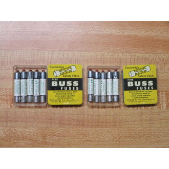 Buss GAB 5 Bussmann Fuse Cross Ref 5LAR4 (Pack of 10)