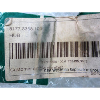 Westfalia 8177-3358-100 Hub WKWY 81773358100