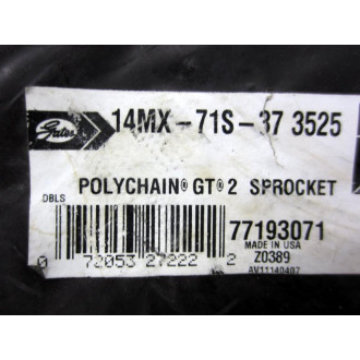 Gates 14MX-71S-37-3525 Sprocket