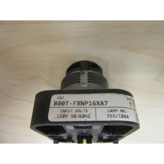 Allen Bradley 800T-FXNP16XA7 Push Button Core Only - Used