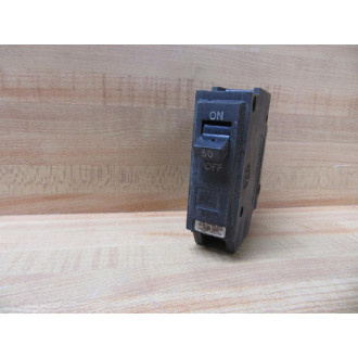 General Electric THQL1150 Circuit Breaker 50 Amp GE - Used
