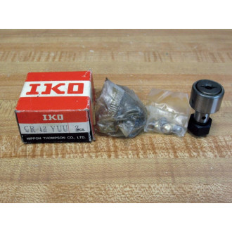 IKO CR12VUU Cam Follower CR 12 VUU (Pack of 2)
