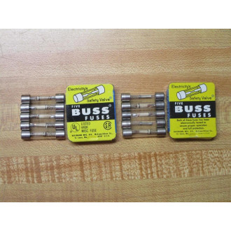 Buss F02B 250V 1-12A Bussmann Fuse F02B-1-12A Spring Element (Pack of 10)