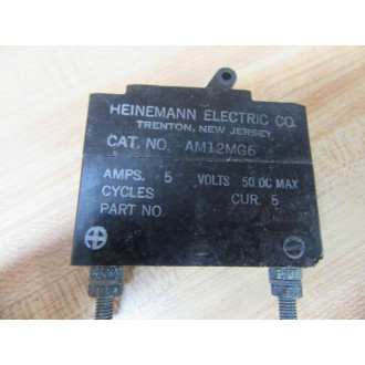 Heinemann AM12MG6 Circuit Breaker 5 Amps - Used