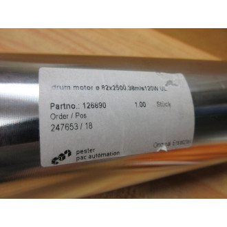 Interroll TM000776 Pester Drum Motor 126890 - New No Box