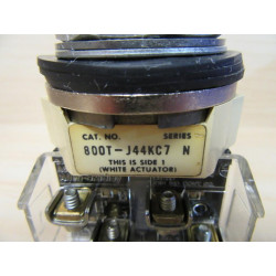 Allen Bradley 800T-J44KC7 Keyed Selector Switch 800TJ44KC7 - Used