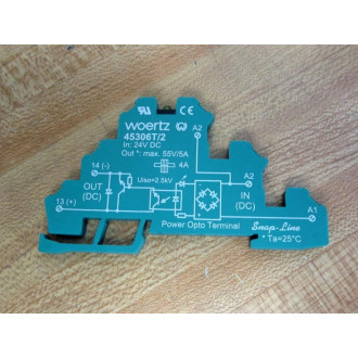 Woertz 45306T2 Power Opto Terminal 45306T2 - New No Box