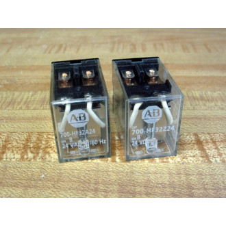 Allen Bradley 700-HF32A24-24V AC Relay 700-HF32A24-24VAC Ser B - New No Box