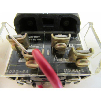 Allen Bradley 800T-QT10R Red Pilot Light 800TQT10R Series N