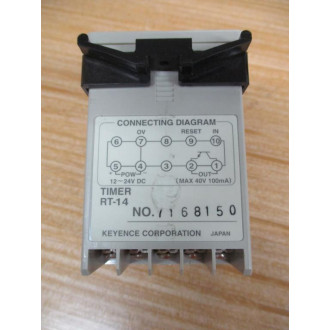 Keyence RT-14 Timer RT14 - Used