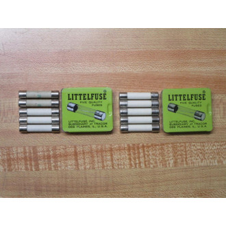 Littelfuse 0326010 Fuse Cross Ref 5LAZ8, 326010 White (Pack of 5)