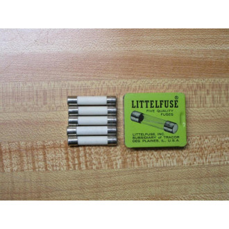 Littelfuse 0314005 Fuse Cross Ref 5LAR4, 314005 White (Pack of 5)