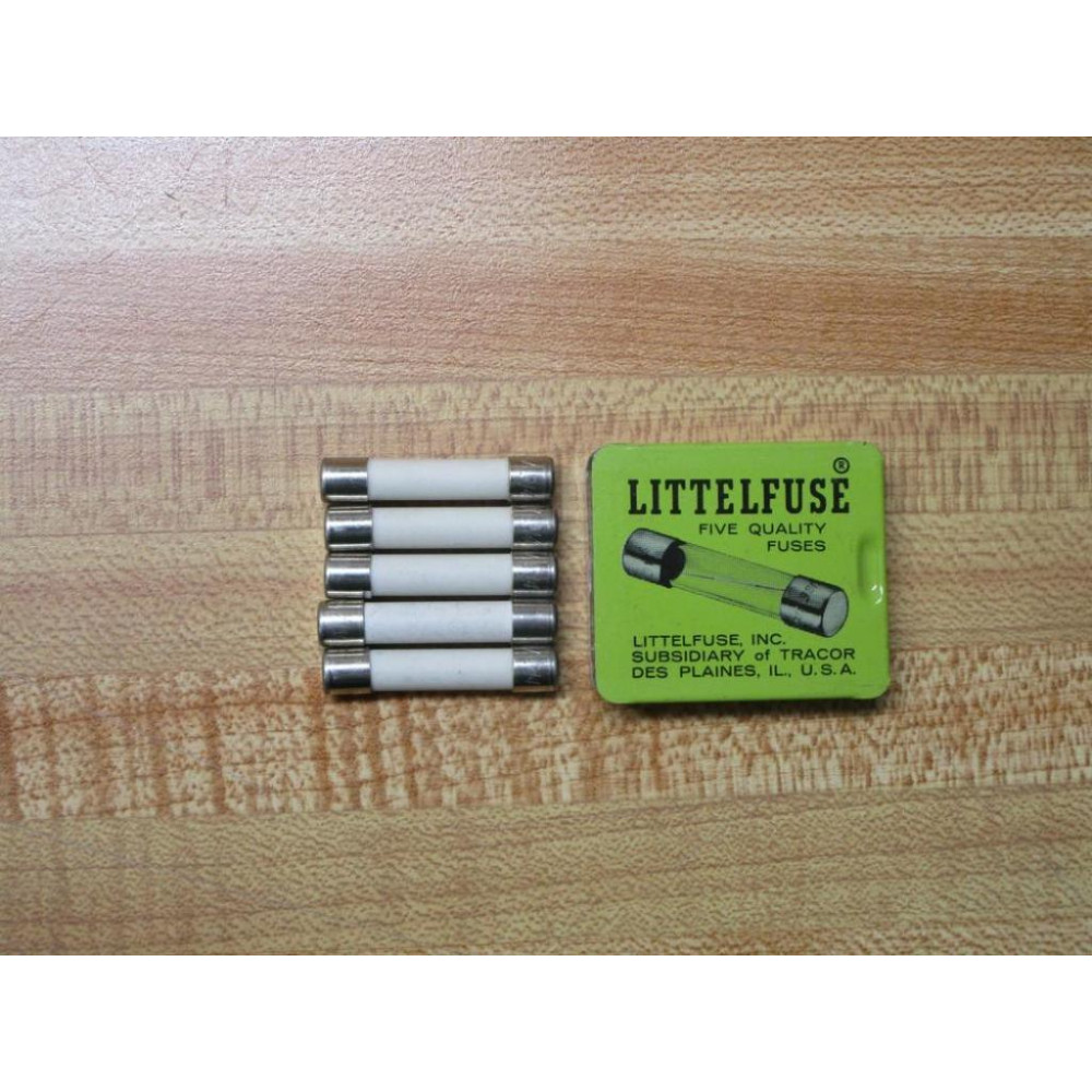 Littelfuse 0314005 Fuse Cross Ref 5LAR4, 314005 White (Pack of 5)