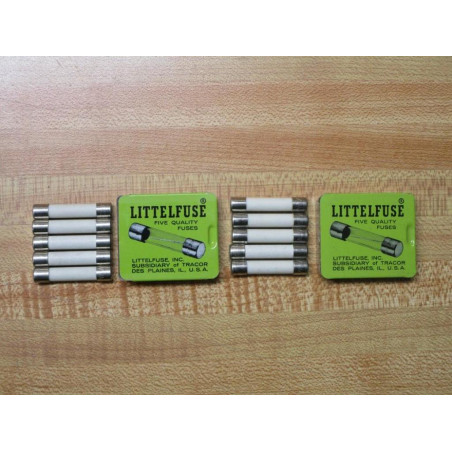 Littelfuse 0314005 Fuse Cross Ref 5LAR4, 314005 White (Pack of 5)