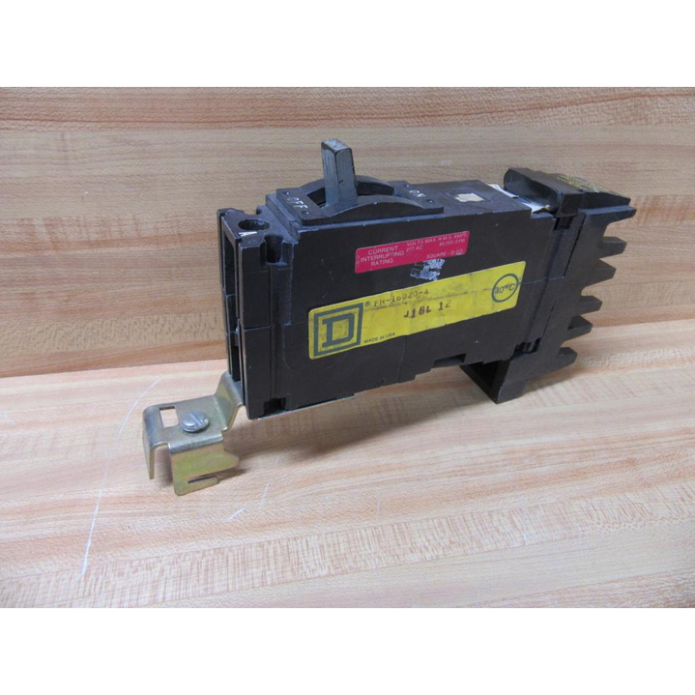 Square D FH-16020-A Circuit Breaker 20 Amp FH16020A - Used