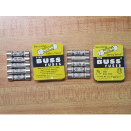 Buss BS1362-2A Bussmann Fuse BS 1362 (Pack of 5)